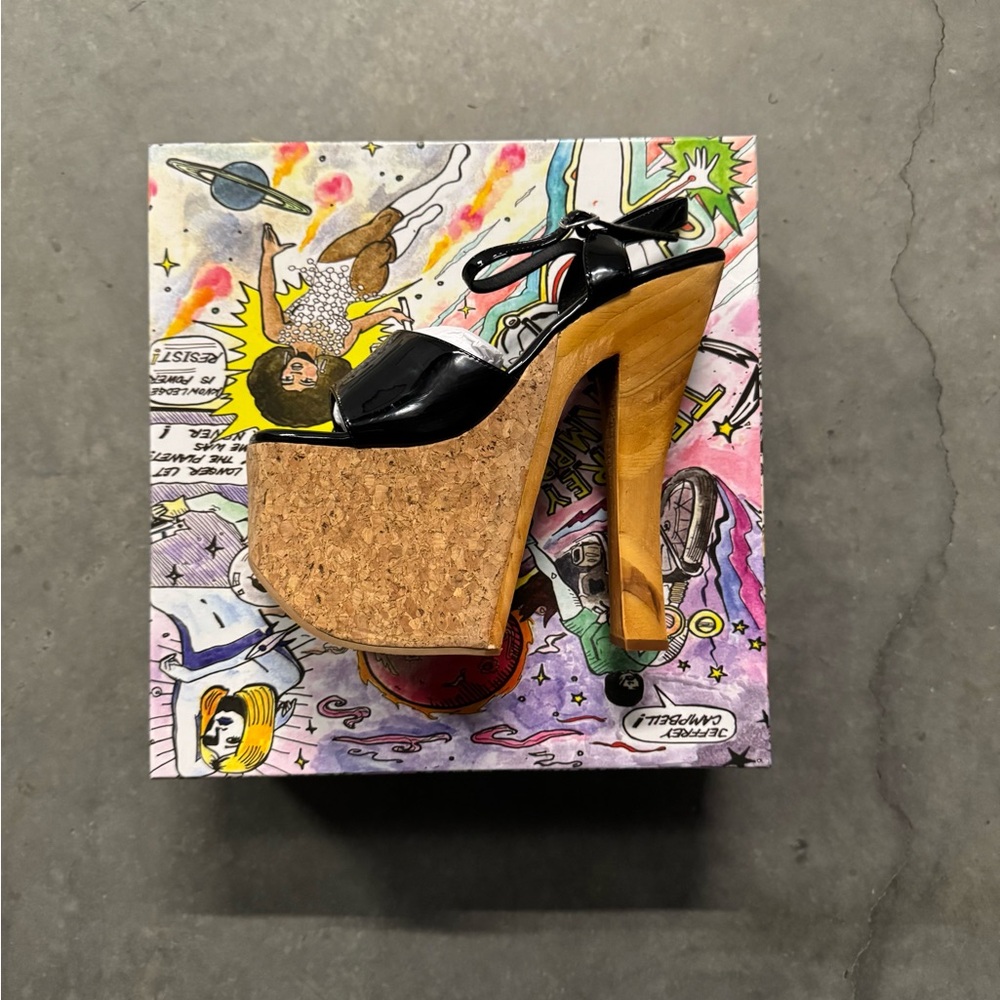 Jeffrey Campbell-Aviana CRK,BRAND NEW. 7.25” heel height,front platform 3.75”